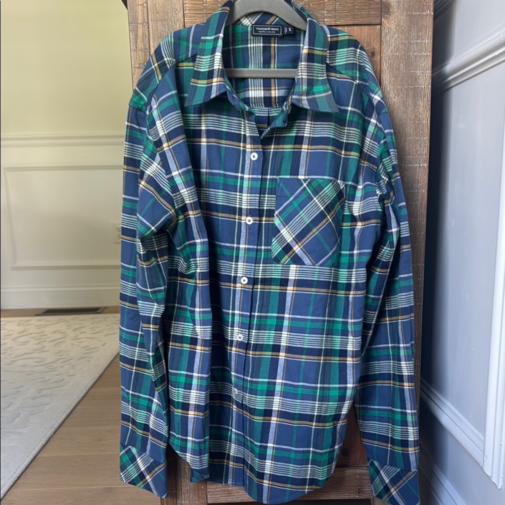 Vineyard Vines Flannel Button Down Shirt